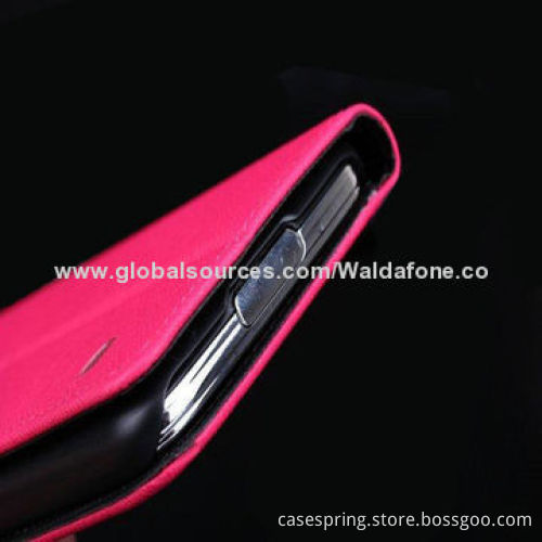 Leather Cases for Samsung Galaxy S5 with Card Slot, ODM and OEM Orders Welcomed